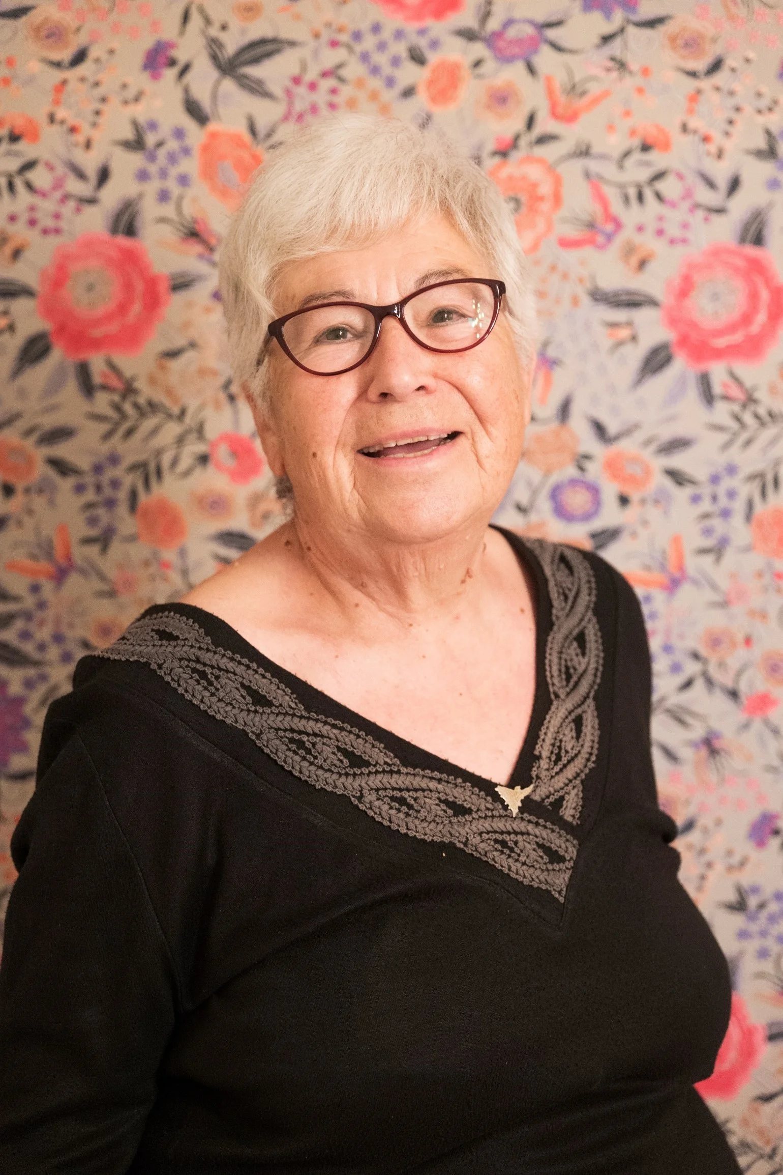 Primo piano di donna