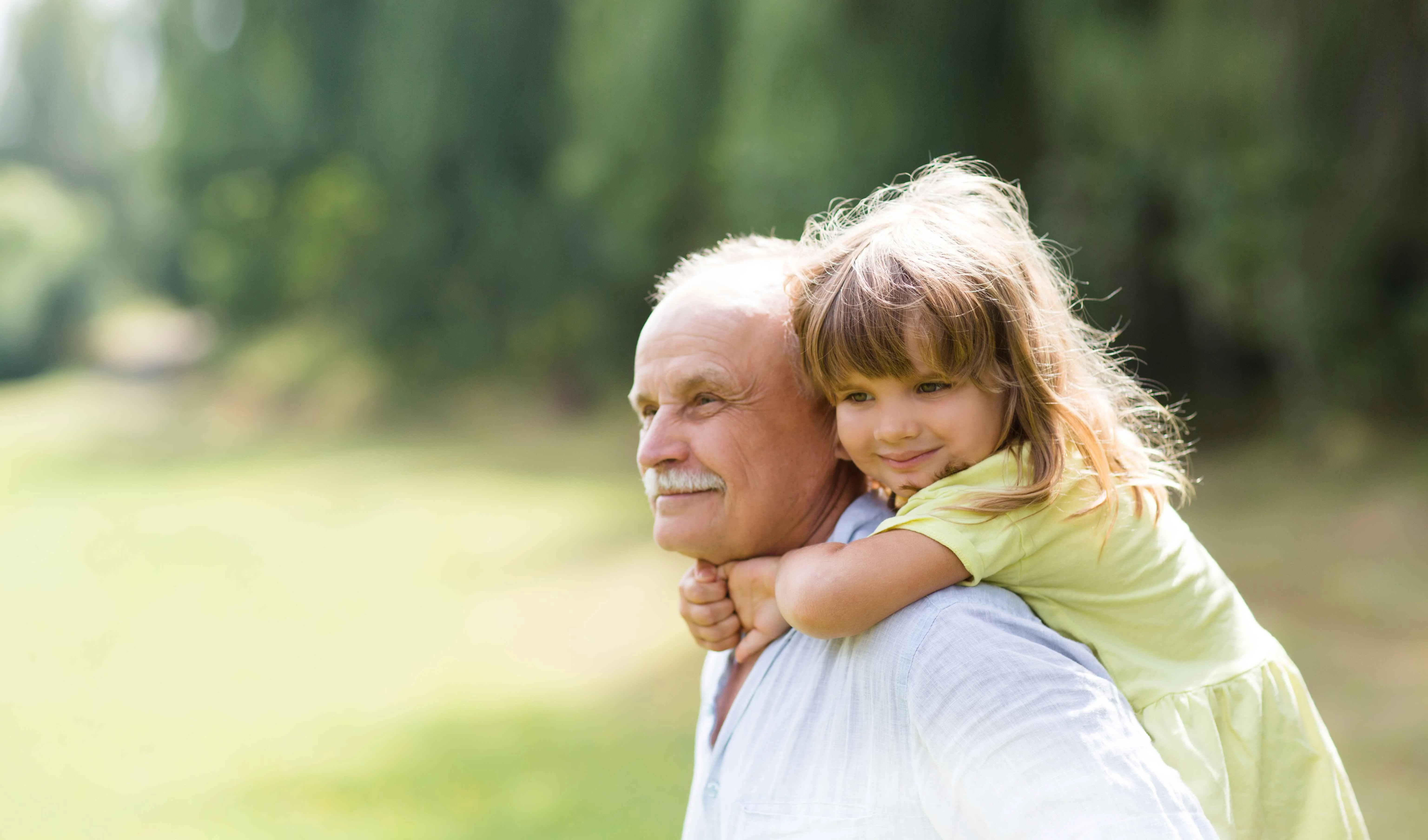 a person holding a baby
