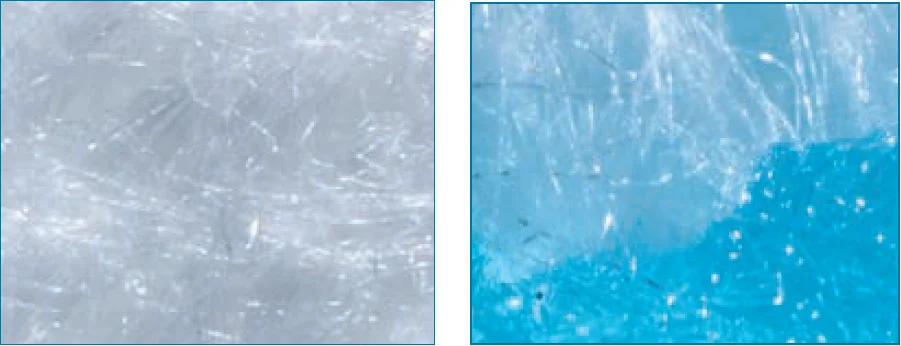 a close-up of Hydrofiber® Technology